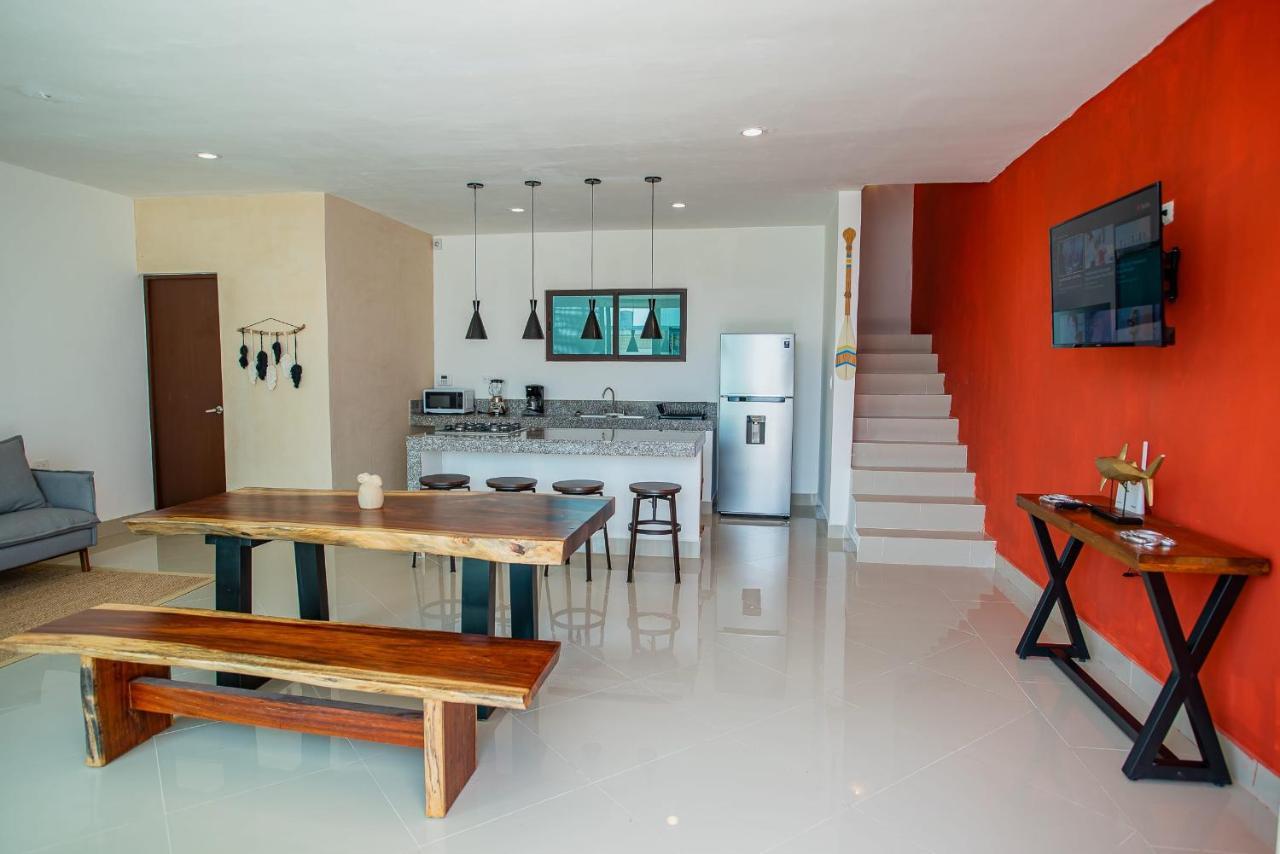 97982 New Modern Villa, Private Pool, High Internet Speed, 2 Blocks From The Beach Pueblo Pueblo Chicxulub المظهر الخارجي الصورة